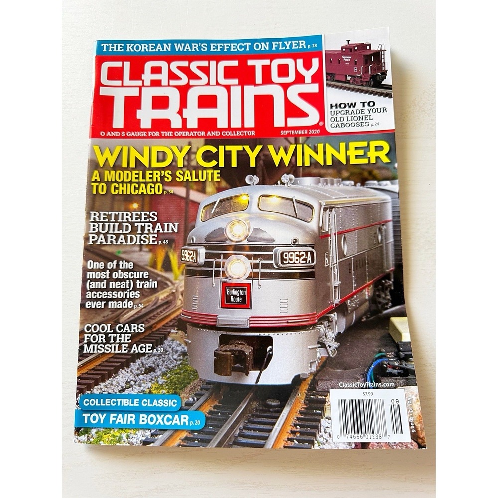 Classic Toy Trains Magazine O & S Gauge September 2020 Volume 33 Issue 6